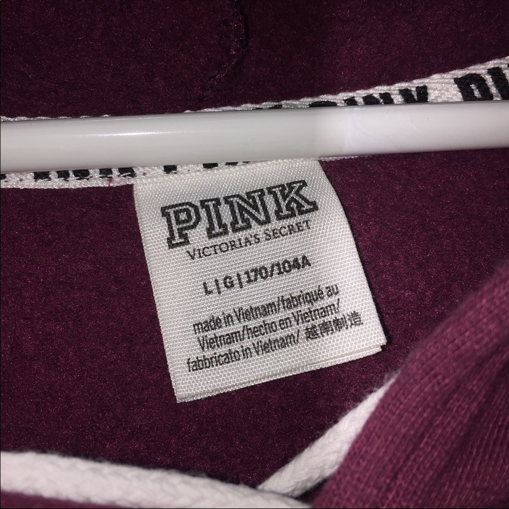 Hoodie Crop Top from Pink - Picture 3 of 3